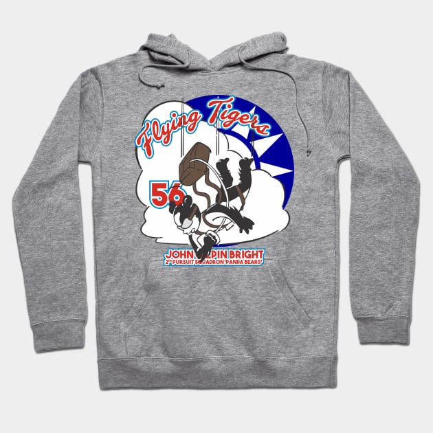 John Gilpin Bright - 56 - Flying Tigers Hoodie by MBK